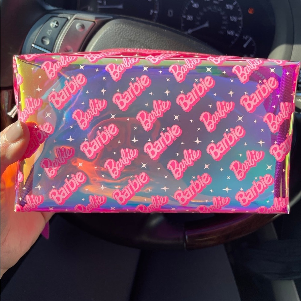 Barbie makeup bag